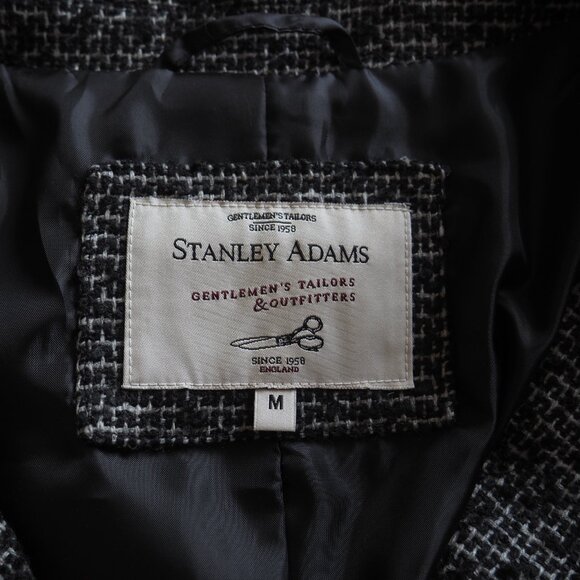!! Stanley Adams England Tweed Jacket sz M  Gentlemen’s Tailors & Outfitters - Picture 6 of 7